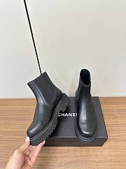 Chanel 24k Short Black Boot - 2