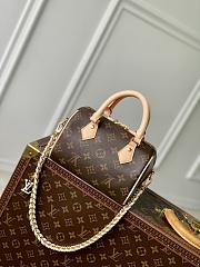 Louis Vuitton LV Speedy Bag Monogram 18.0x12.5x11cm - 4