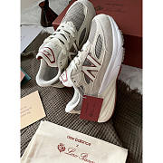 New Balance 990v6 MiUSA Loro Piana Beige Grey Sneaker - 3