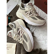 New Balance 990v6 MiUSA Loro Piana Beige Grey Sneaker - 2