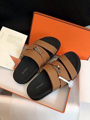 Hermes Jackson Sandal Brown - 3