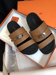 Hermes Jackson Sandal Brown - 2