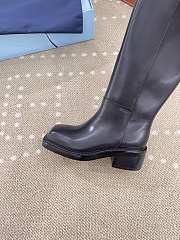 Prada Black Leather Boot - 2