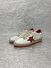 Golden Goose Deluxe Ball Star Sneakers White Red - 2