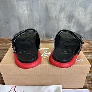 Christian Louboutin Black Slides 02 - 4