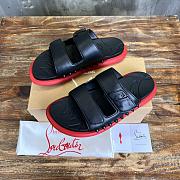 Christian Louboutin Black Slides 02 - 3