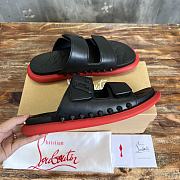 Christian Louboutin Black Slides 02 - 2