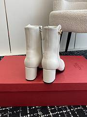 Valentino Vlogo Ankle Boot 70mm White - 5