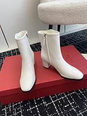 Valentino Vlogo Ankle Boot 70mm White - 4