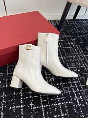 Valentino Vlogo Ankle Boot 70mm White - 2