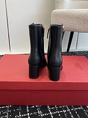 Valentino Vlogo Ankle Boot 70mm Black - 5