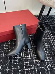 Valentino Vlogo Ankle Boot 70mm Black - 3