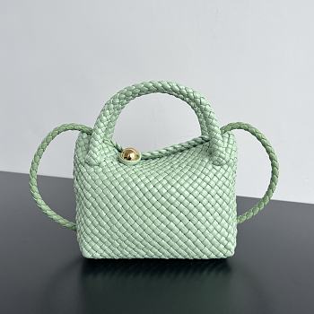 Bottega Veneta Mini Tosca Green Bag 20x16.5x7cm