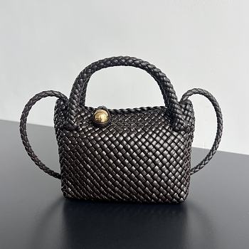 Bottega Veneta Mini Tosca Brown Bag 20x16.5x7cm