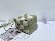 Bottega Veneta Cassette Bucket Green Bag 18x14x14cm - 6