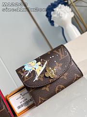 Louis Vuitton LV Rosalie Coin Blue 11x8x2.5cm - 1