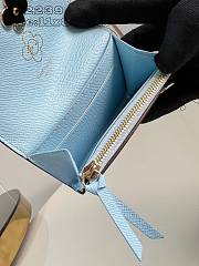 Louis Vuitton LV Rosalie Coin Blue 11x8x2.5cm - 3