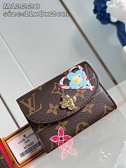 Louis Vuitton LV Rosalie Coin Red 11x8x2.5cm - 1