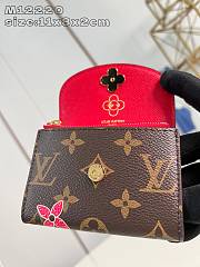 Louis Vuitton LV Rosalie Coin Red 11x8x2.5cm - 2