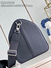 Louis Vuitton LV Keepall Bandoulière 50 Blue 50x29x23cm - 4