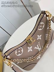 Louis Vuitton LV Boulogne Bag Grey Cream 29x16x9.5cm - 2