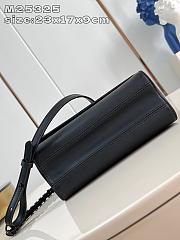 Louis Vuitton LV Twist MM All Black 23x17x9.5cm - 3