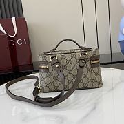 Gucci Ophidia Super Mini Shoulder Bag Brown 20x12x6cm - 5