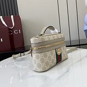 Gucci Ophidia Super Mini Shoulder Bag Beige 20x12x6cm - 4