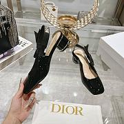 Dior Miss Paris Slingback Pump Black Patent Calfskin 4cm - 3