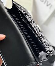 Givenchy 4G Embossed Leather Black Bag 20x13x5cm - 2