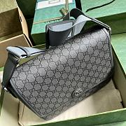 Gucci Ophidia Medium Messenger Bag Grey 28x22x8cm - 3