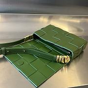 Bottega Veneta Cassette Green Shoulder Bag 23x15x5.5cm - 5