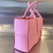 Bottega Veneta Small Arco Tote Bag Pink 30x20x11.5cm - 4