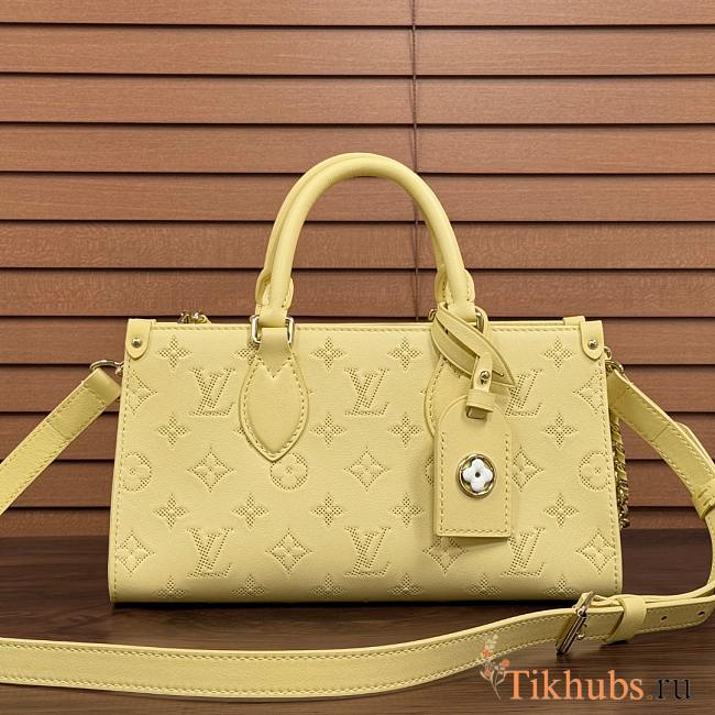 Louis Vuitton LV OnTheGo East West Yellow 25x13x10cm - 1