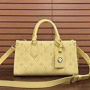 Louis Vuitton LV OnTheGo East West Yellow 25x13x10cm - 1