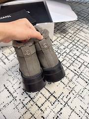 Chanel Grey Boot - 5