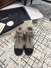 Chanel Grey Boot - 4