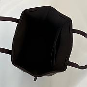 Fendi Origami Mini Dark Purple Suede Bag 18.5x15x15cm - 2
