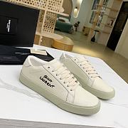 YSL Court Classic White Sneaker - 1