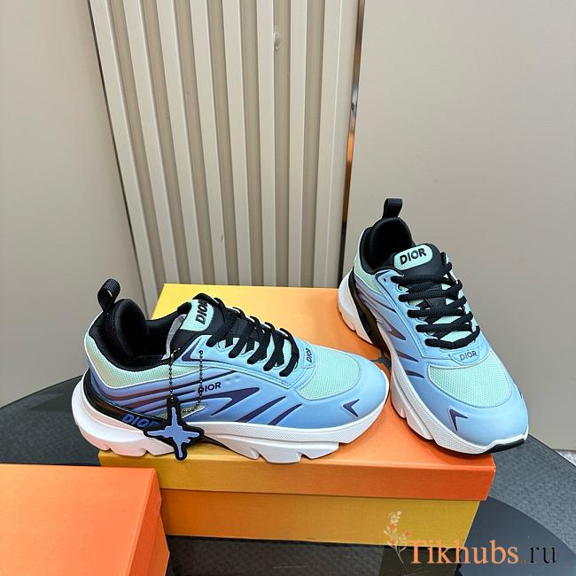 Dior And Lewis Hamilton B44 Blade Sneaker Blue - 1