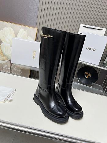 Dior Diorebel Boot Black Brushed Calfskin