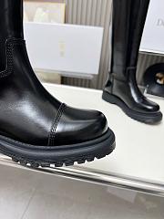 Dior Diorebel Boot Black Brushed Calfskin - 4