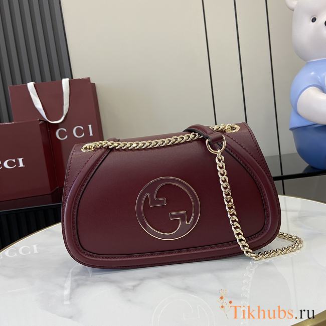 Gucci Red Blondie Small Shoulder Bag 26x16x8cm - 1