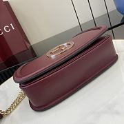 Gucci Red Blondie Small Shoulder Bag 26x16x8cm - 6