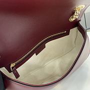 Gucci Red Blondie Small Shoulder Bag 26x16x8cm - 2