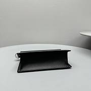 Jacquemus La Petite Pochette Leather Clutch Black 19.5x14.5x6.5cm - 4