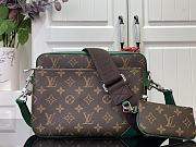 Louis Vuitton LV Trio Messenger Monogram Green 25x18.5x7cm - 1