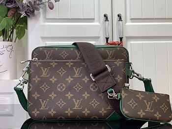 Louis Vuitton LV Trio Messenger Monogram Green 25x18.5x7cm