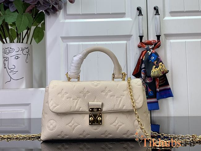 Louis Vuitton LV Nano Madeleine White 21x12.5x6cm - 1