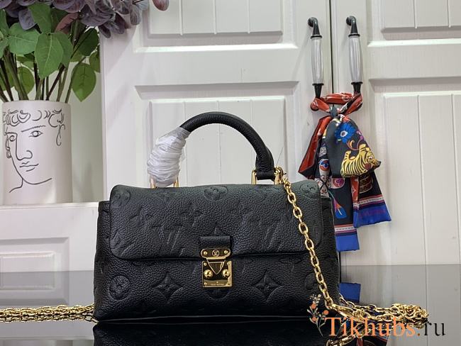 Louis Vuitton LV Nano Madeleine Black 21x12.5x6cm - 1